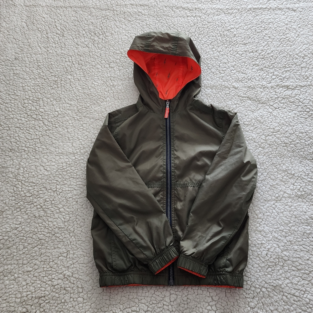 Tommy Hilfiger Reversible Full-Zip Jacket, Boys' Size Small (6/7) - EUC